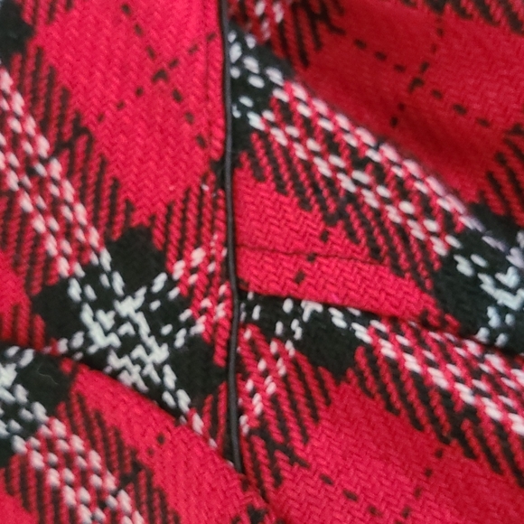 Plaid Bomber Jacket - Wet Seal Size M - Picture 4 of 4